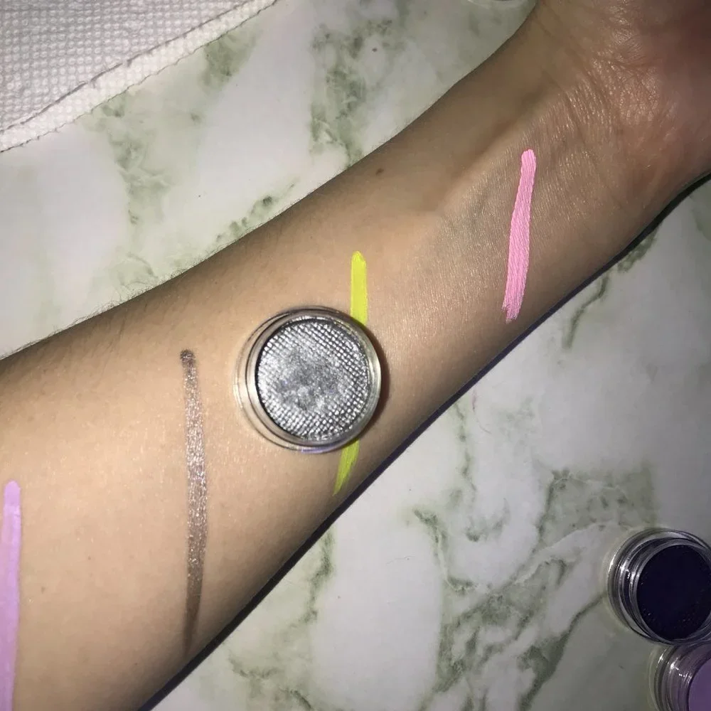 OSP Cosmetics Water Activated Eye Liners, Metallic Gray